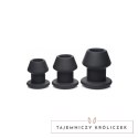 XR Brands Gape Grommet zestaw 3 silikonowych ekspanderow anatomicznych XR Brands