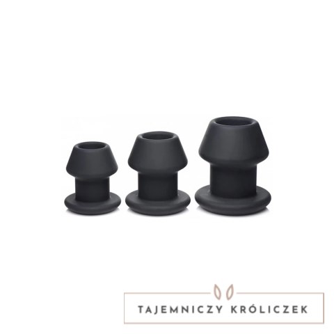 XR Brands Gape Grommet zestaw 3 silikonowych ekspanderow anatomicznych XR Brands