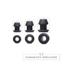 XR Brands Gape Grommet zestaw 3 silikonowych ekspanderow anatomicznych XR Brands