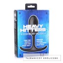 XR Brands Heavy Hitter Comfort Plug średni silikonowy z obciążnikiem XR Brands