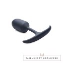 XR Brands Heavy Hitter Comfort Plug średni silikonowy z obciążnikiem XR Brands