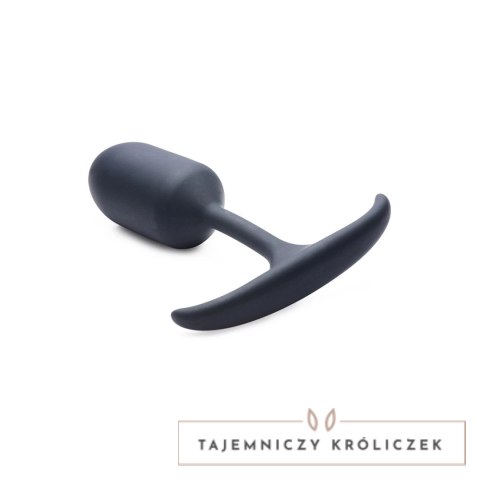 XR Brands Heavy Hitter Comfort Plug średni silikonowy z obciążnikiem XR Brands