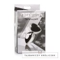 XR Brands Korek dekoracyjny serce mały - aluminiowy, czarny XR Brands