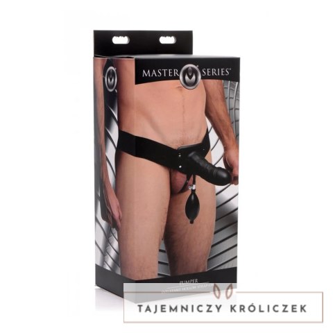 XR Brands Nadmuchiwany model na pasku silikonowy regulowany XR Brands