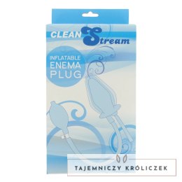 XR Brands nadmuchiwana zatyczka silikonowa z przewodem do lewatywy XR Brands