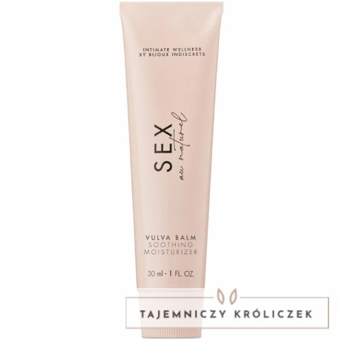 Bijoux Indiscrets Sex au Naturel balsam intymny łagodzący 30 ml bez zapachu BIJOUX