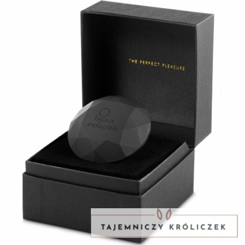 Bijoux Indiscrets Twenty One Matte Black - limitowana maszyna intymna diamond BIJOUX 21 VIBRATING DIAMOND