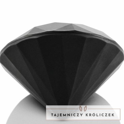 Bijoux Indiscrets Twenty One Matte Black - limitowana maszyna intymna diamond BIJOUX 21 VIBRATING DIAMOND