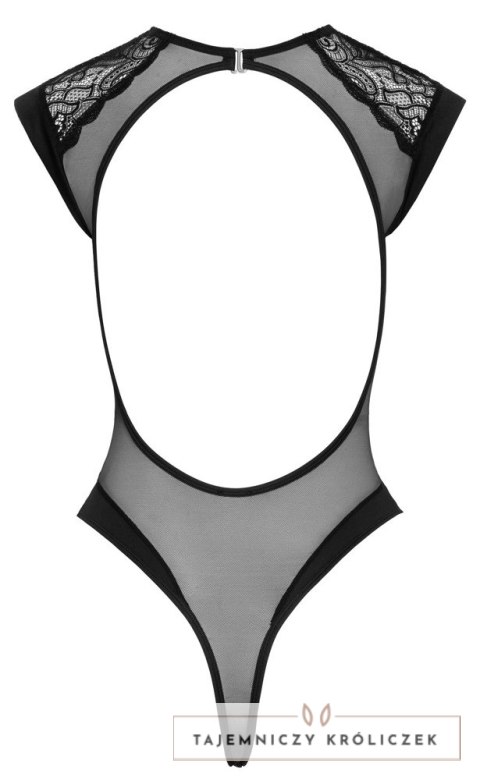 Cottelli Lingerie Body L/XL z koronką i ozdobnymi kryształkami Cottelli