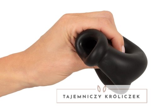 Erecto Ball Ring Liquid Silicone anatomiczny pierścień do jąder 7x8,5 cm Erecto