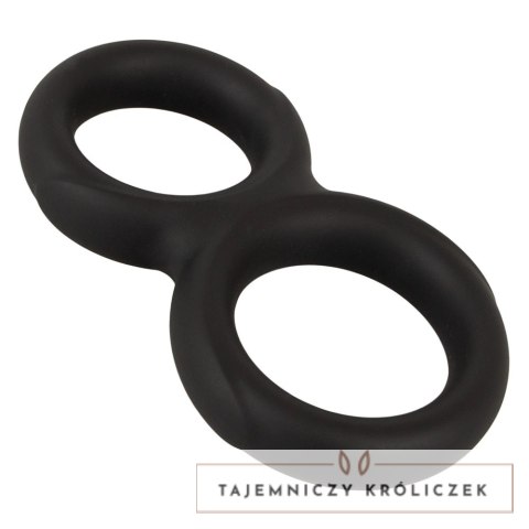 Erecto Double Ring Liquid Silicone - podwojny elastyczny pierścień Erecto