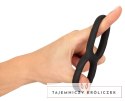 Erecto Double Ring Liquid Silicone - podwojny elastyczny pierścień Erecto