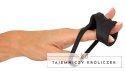 Erecto Liquid Silicone - Pierścieniowy system intymny z opaską na podstawę, 8 cm Erecto