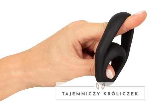 Erecto Pierścień Intymny 2w1 z Liquid Silicone, elastyczny, 6.8 cm Erecto