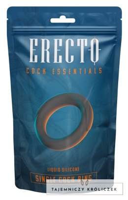 Erecto Pierścień Intymny Single z Elastycznego Silikonu 2,6 cm Erecto
