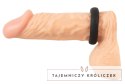Erecto Pierścień Intymny Single z Elastycznego Silikonu 2,6 cm Erecto