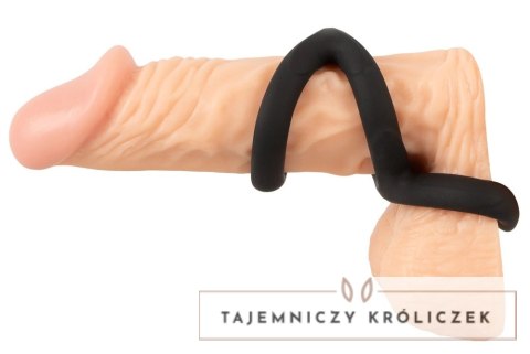 Erecto Triple Ring Liquid Silicone - elastyczny zestaw trzech pierścieni Erecto
