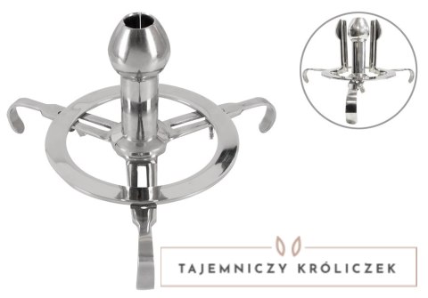 Fetish Collection Anal Deluxe - stalowy ekspander regulowany, 12,5 cm Fetish Collection