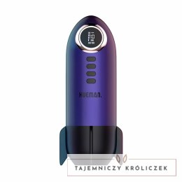 Hueman Blast Off Intymna Maszyna Wibracyjna z LED Fioletowa Hueman
