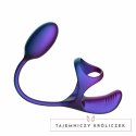 Hueman Halo Orbit - Fioletowy pierścień intymny z funkcją wibracji Hueman