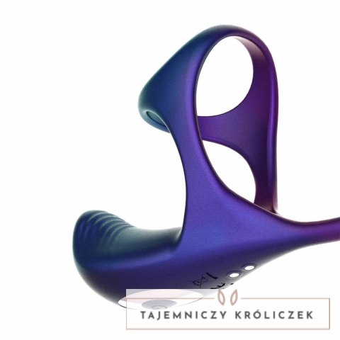 Hueman Halo Orbit - Fioletowy pierścień intymny z funkcją wibracji Hueman