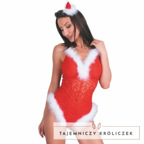 LivCo Corsetti Fashion Body świąteczne Naughty Santa LC 90706 S/M LIVCO CORSETTI