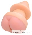 Nature Skin 2w1 Wkładka Anatomiczna & Nakładka Powiększająca TPE 19,5cm Nature Skin