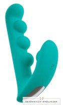 Beau Coeur Sylora Unique Beads - silikonowa maszyna intymna z kulkami, 17 cm Beau coeur