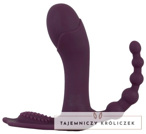 Beau coeur ARIVA Panty Vibrato model bezprzewodowy, silikonowy 11,7 cm Beau coeur