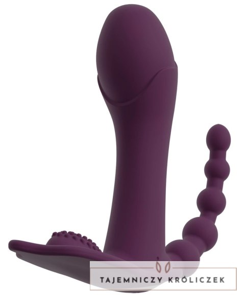 Beau coeur ARIVA Panty Vibrato model bezprzewodowy, silikonowy 11,7 cm Beau coeur