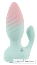 Beau coeur Juvela RC zdalny korek analny z podwojną stymulacją, pastelowy Beau coeur