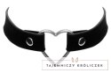 Cottelli Accessories Choker Serca Czarny Regulowany 31-42cm Cottelli
