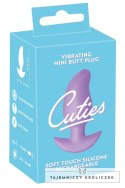 Cuties Fioletowy Wibrujący Korek Anatomiczny 7 Trybow 8 cm Cuties