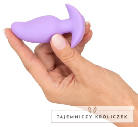 Cuties Fioletowy Wibrujący Korek Anatomiczny 7 Trybow 8 cm Cuties