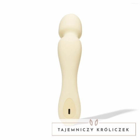 Dame Min Mini Wand - kompaktowy masażer punktowy, kolor Butter Dame