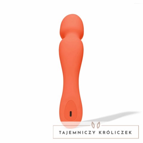 Dame Min Mini Wand model kompaktowy, papaya, cichy i precyzyjny Dame