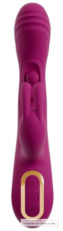 Javida 2F Vibrator Squirting - zaawansowany model z funkcją pulsacji, silikonowy, 22,5 cm JAVIDA