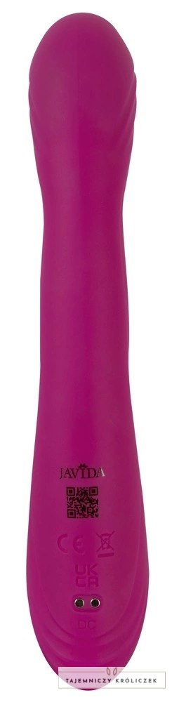 Javida 2F Vibrator Squirting - zaawansowany model z funkcją pulsacji, silikonowy, 22,5 cm JAVIDA