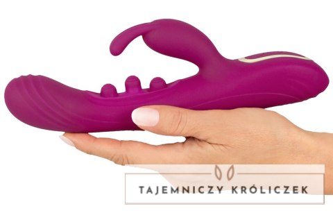 Javida 2F Vibrator Squirting - zaawansowany model z funkcją pulsacji, silikonowy, 22,5 cm JAVIDA