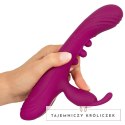Javida 2F Vibrator Squirting - zaawansowany model z funkcją pulsacji, silikonowy, 22,5 cm JAVIDA