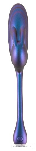 Sweet Smile Metallic Double System - elastyczny silikonowy model 22,5 cm Sweet Smile