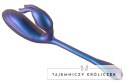 Sweet Smile Metallic Double System - elastyczny silikonowy model 22,5 cm Sweet Smile