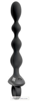ANOS Flexible Beads model z 2 silnikami i 10 trybami wibracji, czarne ANOS