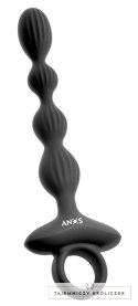 ANOS Flexible Beads model z 2 silnikami i 10 trybami wibracji, czarne ANOS