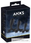 ANOS Zestaw 3 korkow treningowych silikonowych z anatomiczną końcowką ANOS