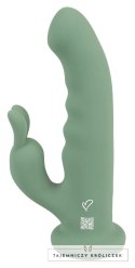 Beau coeur Luvio Rotating Soft - wibrujący model z obrotową głowicą, silikon, 19,3 cm Beau coeur