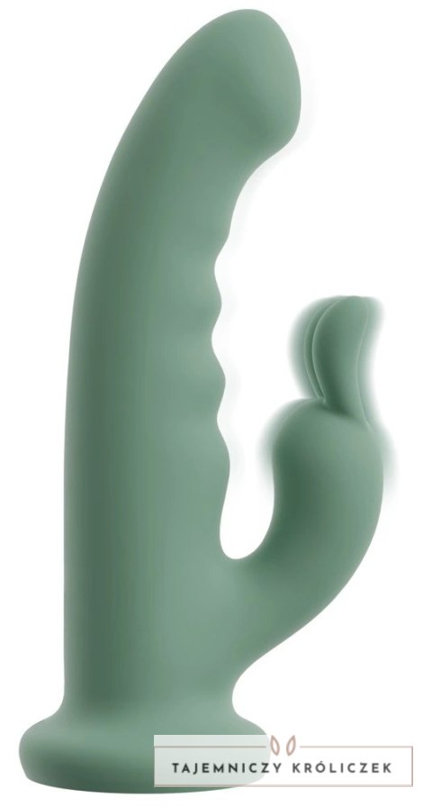 Beau coeur Luvio Rotating Soft - wibrujący model z obrotową głowicą, silikon, 19,3 cm Beau coeur