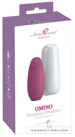Beau coeur OMINO Thumping - kompaktowy masażer impulsowy z etui Beau coeur