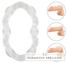 Beau coeur PARINOR elastyczny pierścień silikonowy, transparentny Beau coeur