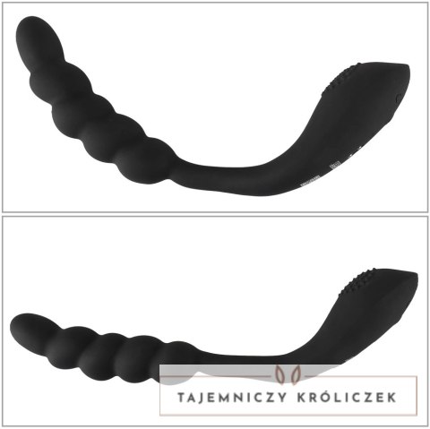 Black Velvets Bendable Dual - elastyczny stymulator dwustronny silikonowy 26cm Black Velvets